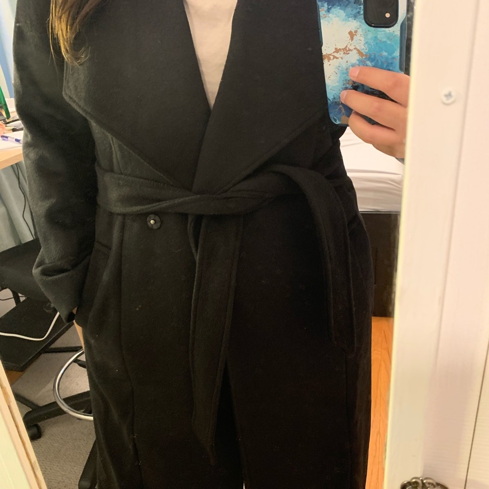 Express long wool coat